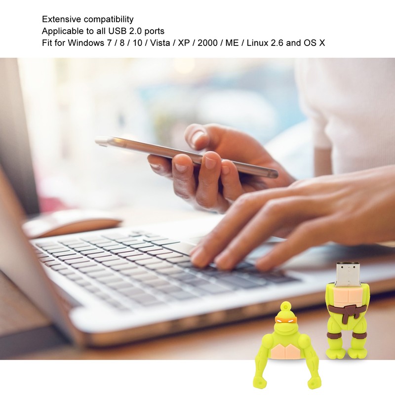 Cartoon Cute USB Flash Drive Data Storage U Disk for