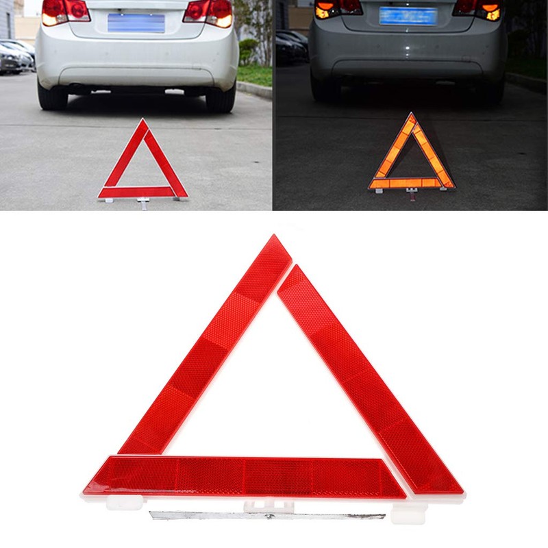 peng Car Truck Emergency Breakdown Triangle Reflective Safety Hazard Red