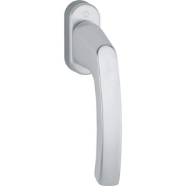 Hoppe LIÈGE 3736742 Window Handle Concealed Screwed 7 x 37 cm Anodised Silver