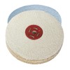 JUNLIXN 8 inch Extra Thick Rigid Sisal Buffing Wheel, 5/8