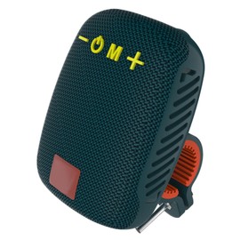 Portable Bluetooth Speaker for Bike, TG392 IPX5 Travel Outdoor Speaker with Mount, Built in FM Radio, Stereo Handlebar Speaker for Electric Scooters (Dark