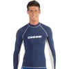 Cressi Men's Lycra Skin Long Sleeve Rash Guard UV Sun