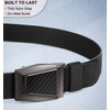 Tactical Belt for Men,BULLIANT Men Stretch Nylon Web Gift Belt