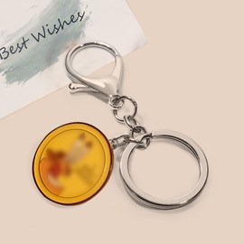 YUYAKESHI Badge Parts for Badges, Pin Badge, Needle Diameter 0.04 inch (1 mm), Key Chain, Metal Tool, Hobby Material, Pin Batch, Brooch Modification, Accessory, Metal