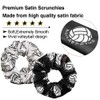 12 Gomas para Cabello de Seda Bandas de Lazos de