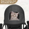Athena Collection 4 Wheels Pet Stroller Dog Stroller for Medium