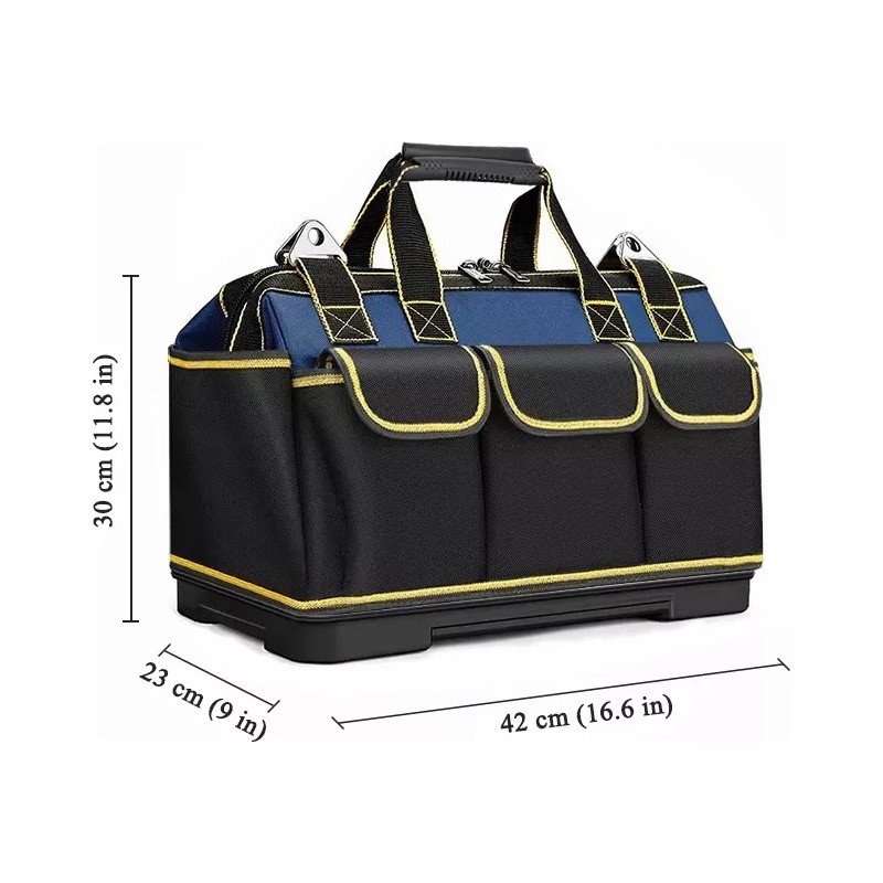 Husky Organizadores De Bolsas Herramientas Con Fondo De Plástico