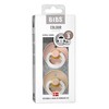 Bibs Colour Dummies, Pack of 2, Natural Rubber Danish Dummies