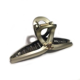 SINARRE Hair Clip Strong Hold Hair Jaw Clips Hair Claw Hair Accessories for Women Lady(Z25)(Green)