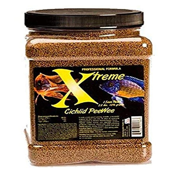 Xtreme Aquatic Foods 2136-F Cichlid Peewee Fish Food