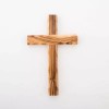 Wall Cross 7.9" , Olive Wood