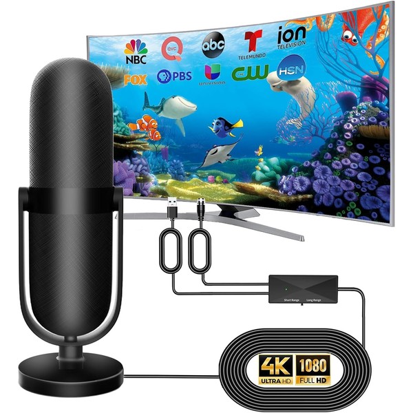 Indoor TV Antenna for Smart TV, Digital TV Antenna for