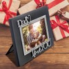 LASODY "Dad I Love You Expressions Sentiment Picture Frame, 4x6