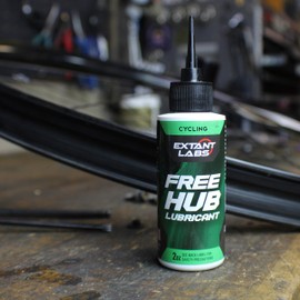 Extant Labs Freehub Lubricant, 2oz Bottle. Self-healing lubrication for all types of bicycle hubs. Smooth and reliable at a wide temp range, sheer-thinning formula stays in place on critical surfaces.