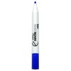 Helix Whiteboard Dry Wipe Marker Pens Bullet Tip x12 (Blue)