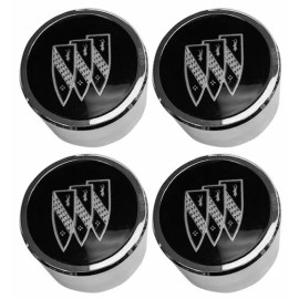 Gbodyparts 82 Grand National Tri-Shield Wheel Center Caps Redesigned SNAP RINGS - SET of 4