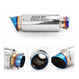 Fixitfast Silenciador De Tubo De Escape D/51mm P/moto Italika/generico