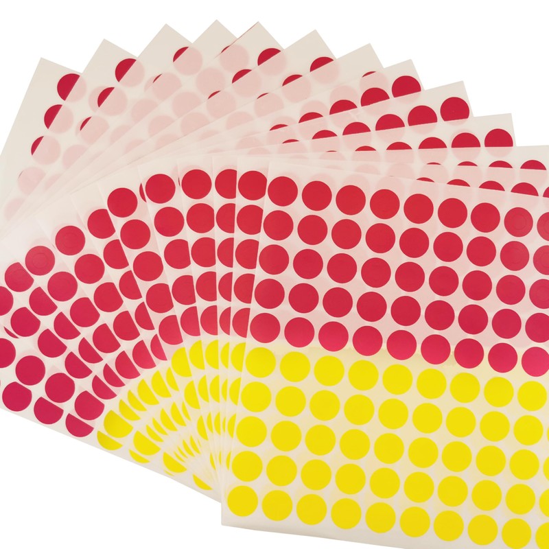 Hole Punch Reinforcement Stickers for Paper |2500 Pieces Paper Hole