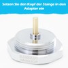 BLUMKRAFT Radiator Adapter Compatible with M34 x1.5 SCAPI (Prototype) to