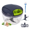 Onion Cutter Manual 500 ml Onion Chopper with Pulley Easy