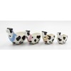 Fine Porcelain Nested Cow Measuring Cups Set of 4 (4
