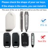 Kirsnda TPU Key Fob Cover for 2023-2024 Telluride EV5 -
