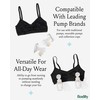 Bodily Do Anything Bra. Nursing, Hands-Free Pumping, & Maternity Bra.