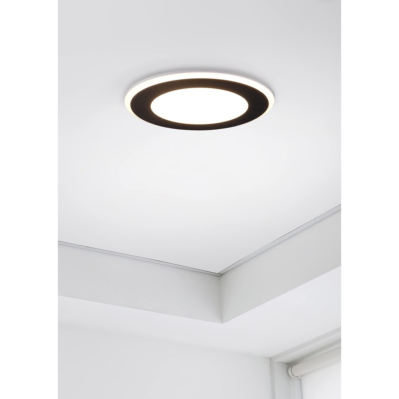 Trio Leuchten Aura 652410132 LED Recessed Light Plastic Matte Black