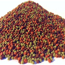 Aquatic Foods Inc. 3mm - 1/8" 3-Type Ultra Mix of Floating Pellets for Cichlids, All Medium Tropical Fish, Koi & Pond Fish...12-lb