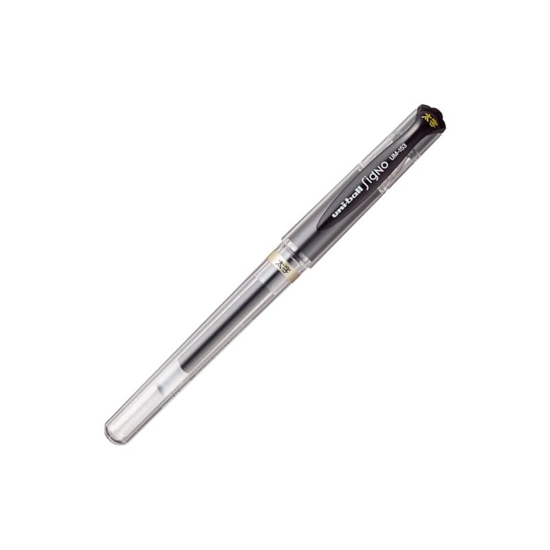 Mitsubishi Pencil UM153.24X10 Gel Ballpoint Pen, Uni-Ball Signo Broad Point,