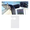 GLSOWEE Clear Parking Permit Holder, Car Rear View Mirror Document