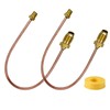 MENSI 15 Inches Two Stage Auto Changeover Regulator Copper Pigtail