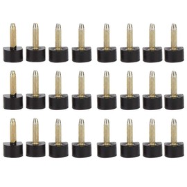 24Pcs High Heel Tip,Heel Plates Repair Heel Dowels Protector Heel Dowels Protector For Races, Weddings, Formal Occasions (10x10mm)