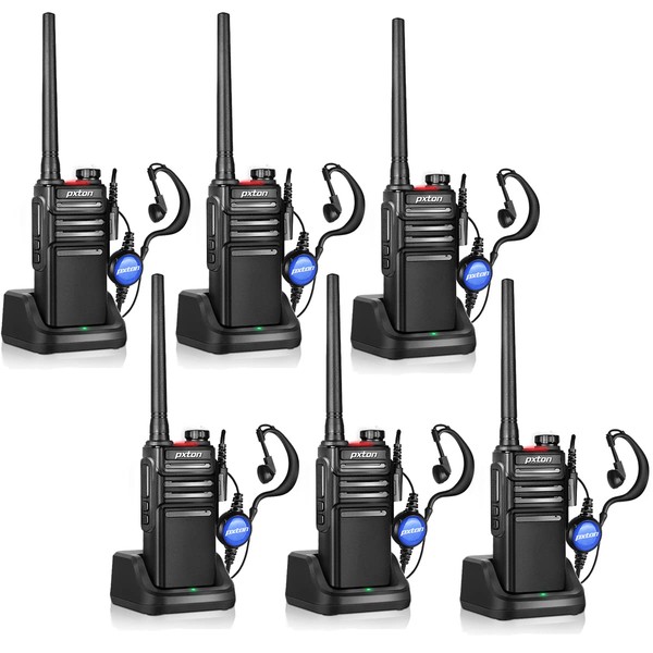 pxton Waterproof walkie talkies Long Range for Adults, Work,and Outdoor