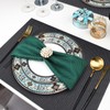 ASYOUWISH Set of 6 PVC Kitchen Table Place Mats, Non-Slip