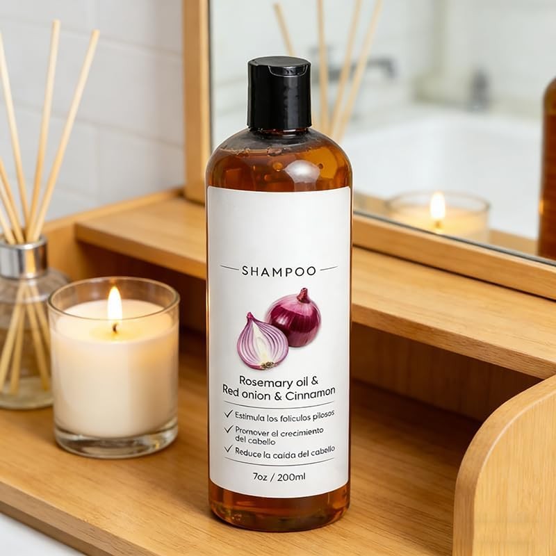 Excellvo Shampoo,Onion Shampoo with Rosemary