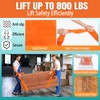 Moving Straps Upgrade Width, 2-Person Lifting and Moving System with