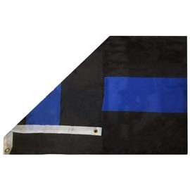 Trade Winds 2x3 Police Thin Blue Line Memorial Law Enforcement 2'x3' Premium Polyester Flag Premium Fade Resistant