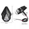 2 Pieces Sequential Motorcycle Flush Mount LED Turn Signals Blinker