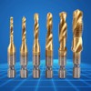 6 Pack Combination Drill Tap Bit Set, Thread Tap Drill