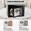 MAESTON Mini Electronic Safe Box with Digital Keypad & Keys,
