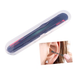 Healeved 3pcs Stainless Steel Ear Spoon Set Removable Spoon Safe Design Skid Resistant Smooth Surface