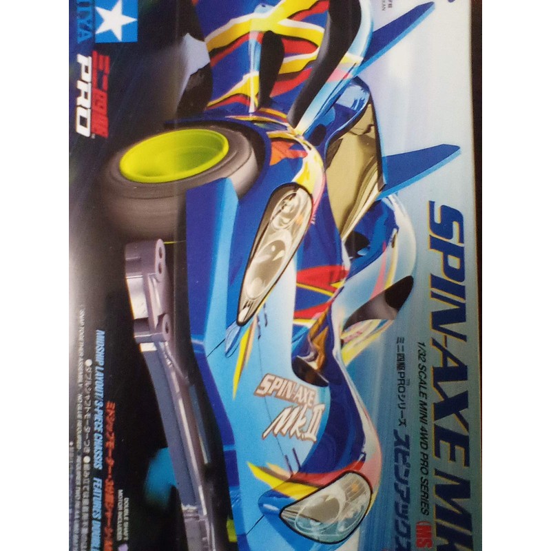 Tamiya 18631 Mini 4WD PRO Series No. 31 Spin Axe