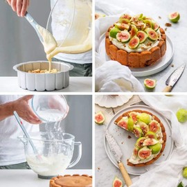 DECORA 0070020 ANTIHAFT KUCHENFORM Charlotte Ø 20 X 7 H cm, Stahl, grau