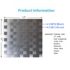 YMMXGE 10-Sheet Peel and Stick Backsplash Tile，Self-Adhesive Metal Sticker ，
