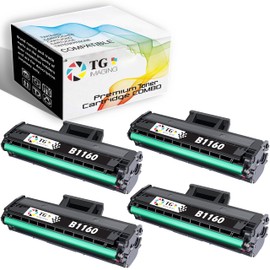 TG Imaging Compatible Toner Cartridge Replacement for Dell B1160W Toner 1160 B1160 B1163w B1165nfw 1165nfw 1163w 1160w B1165 Printer (331-7335, 4-Pack, Black)