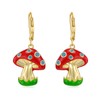 VIJASHOP Mushroom Earrings for Women Gold Plated Mushroom Evil Eye Earrings Mushroom Jewellery Gifts for Daughters Sisters
