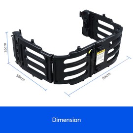 GXYWADY Black Stowable Bed Extender Kit Replacement for F-150 2015 2016 2017 2018 2019 2020 FL3Z99286A40C