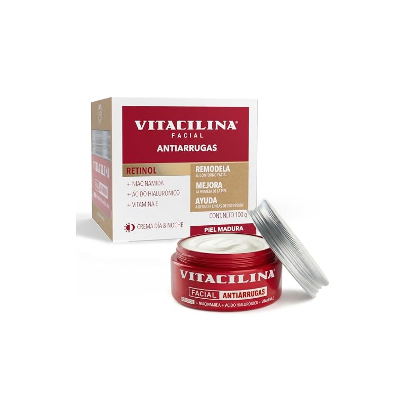 Vitacilina Crema Facial Antiarrugas 100g