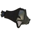Steel Mesh Protective Face Shield Half Face Oxford Cloth Breathable